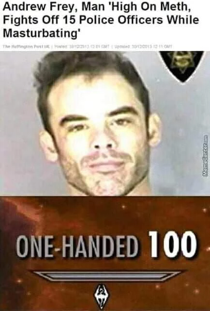 Andrew Frey Man High On Meth Fights Off 15 Poli Tymoff